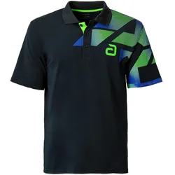 andro Shirt Benzon Baumwolle schwarz/grün 5XL - 5XL