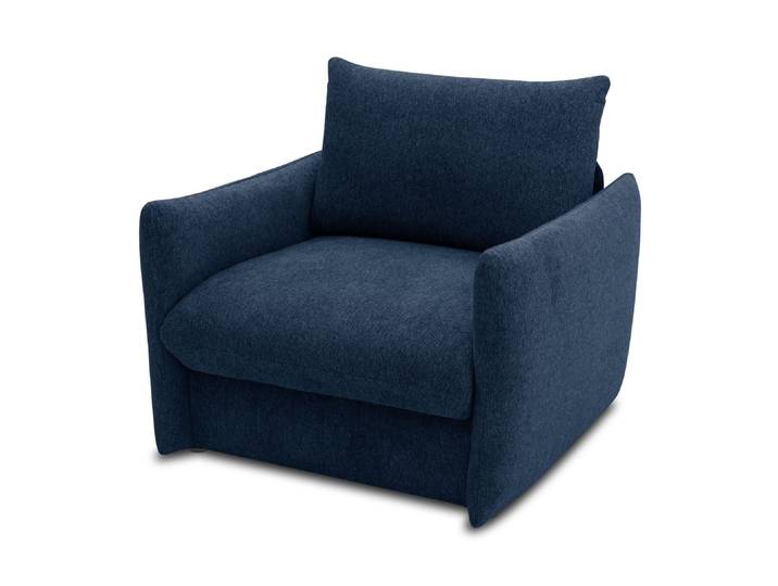 Domo Schlafsofa 1-Sitzer »Helsinki« - 105x195x95cm - blau -