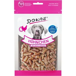 Dokas Hühnchen mit Reis und Sesam | 12x 70g Hundesnack