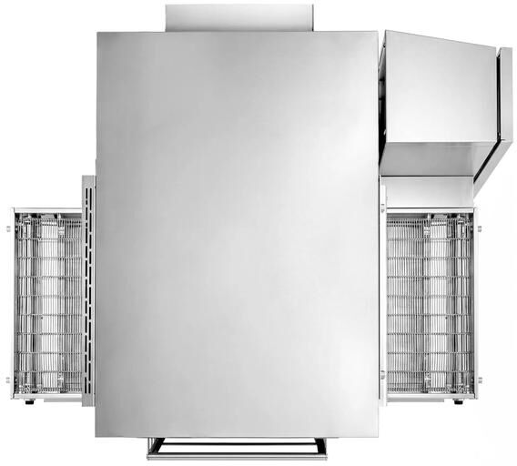 GGM Gastro Professionele doorloop pizzaoven - elektrisch - 1650x2150mm - Touch - Bandbreedte: 800mm
