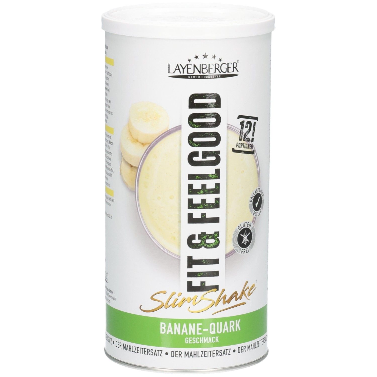 Layenberger Fit+Feelgood Slim Shake Banane-Quark 396 g Pulver