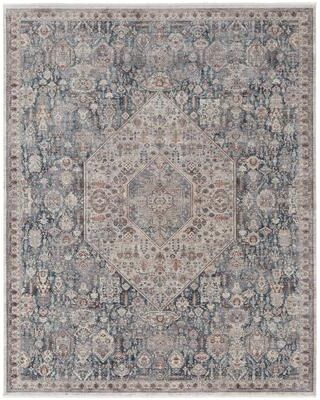 Grand Bazaar Gilford Machine Made Medallion Transitional Area Rug