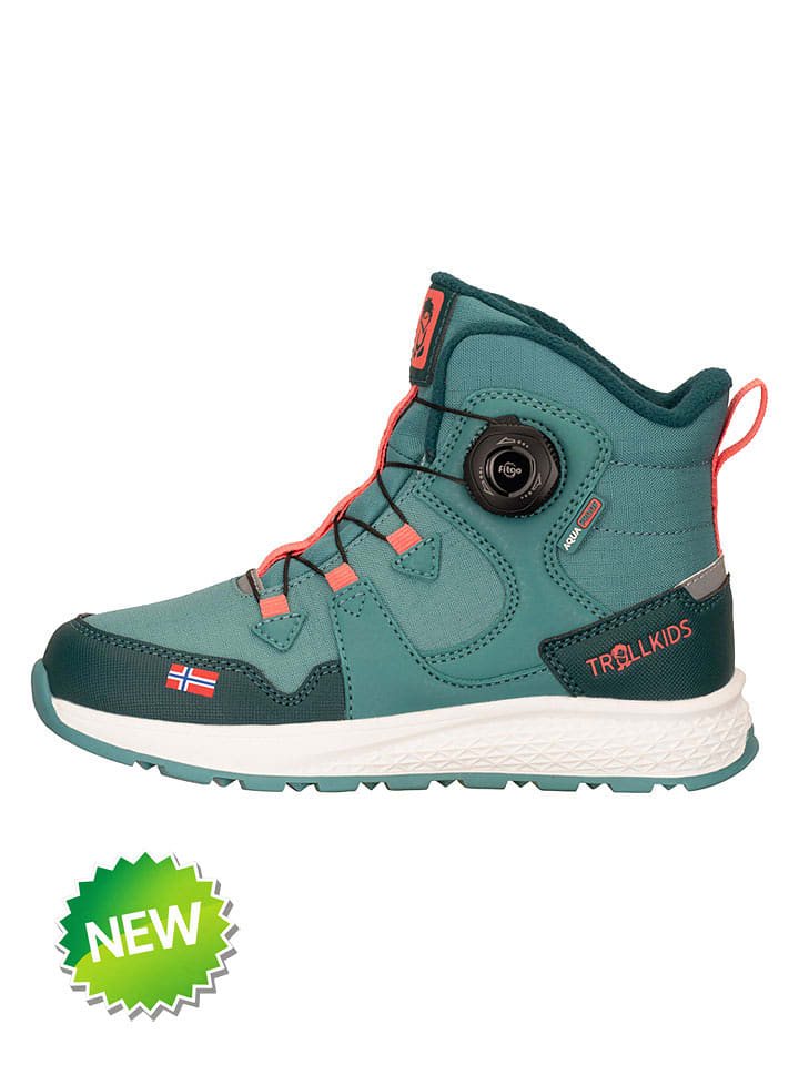 Trollkids Winterboots "Bergen" in Grün - 29