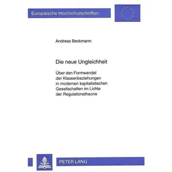 Die neue Ungleichheit, Fachbücher von Andreas Beckmann