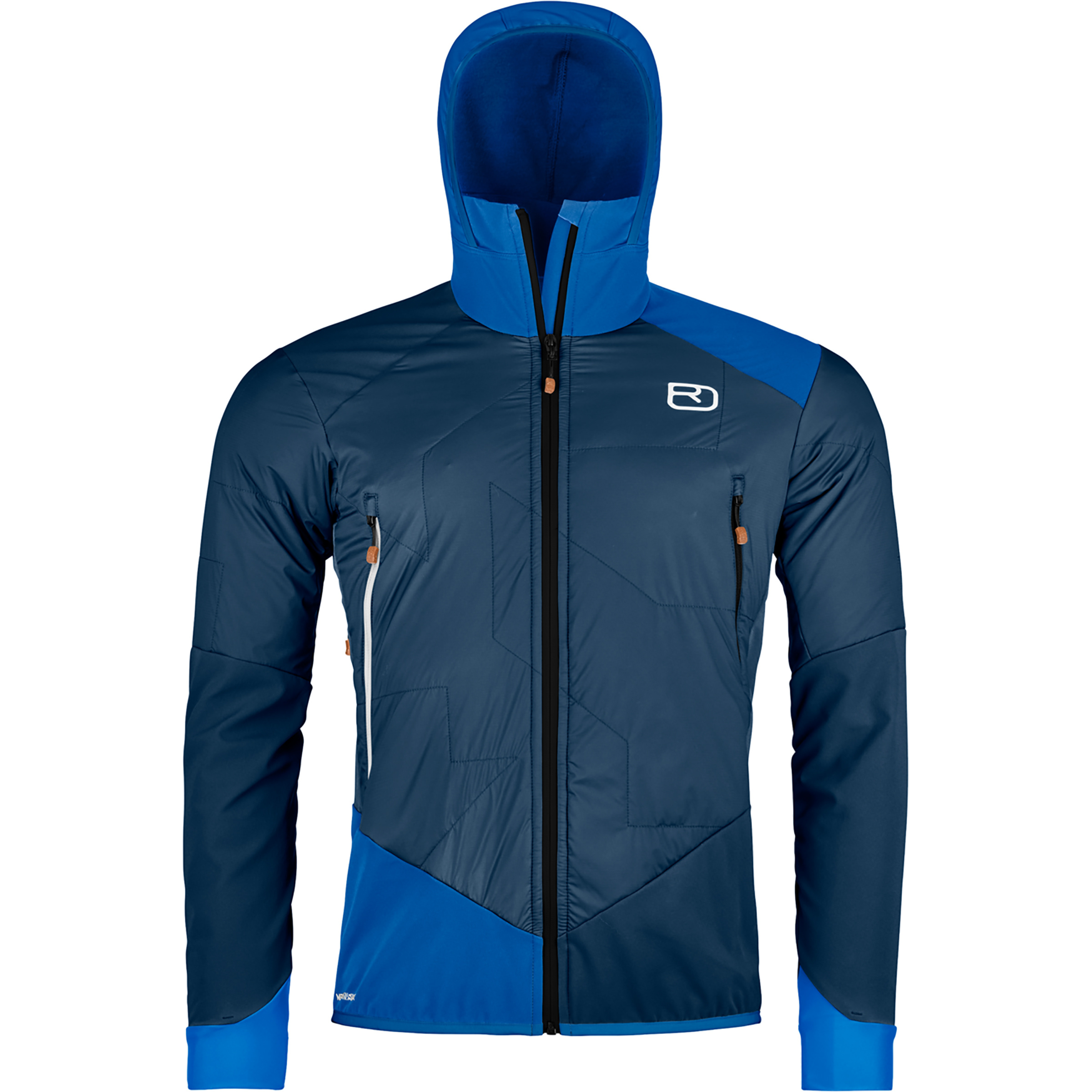 Ortovox SW Col Becchei Hybrid Herren Isolationsjacke blau Größe M Trekking Hautfreundlich Wasserabweisend