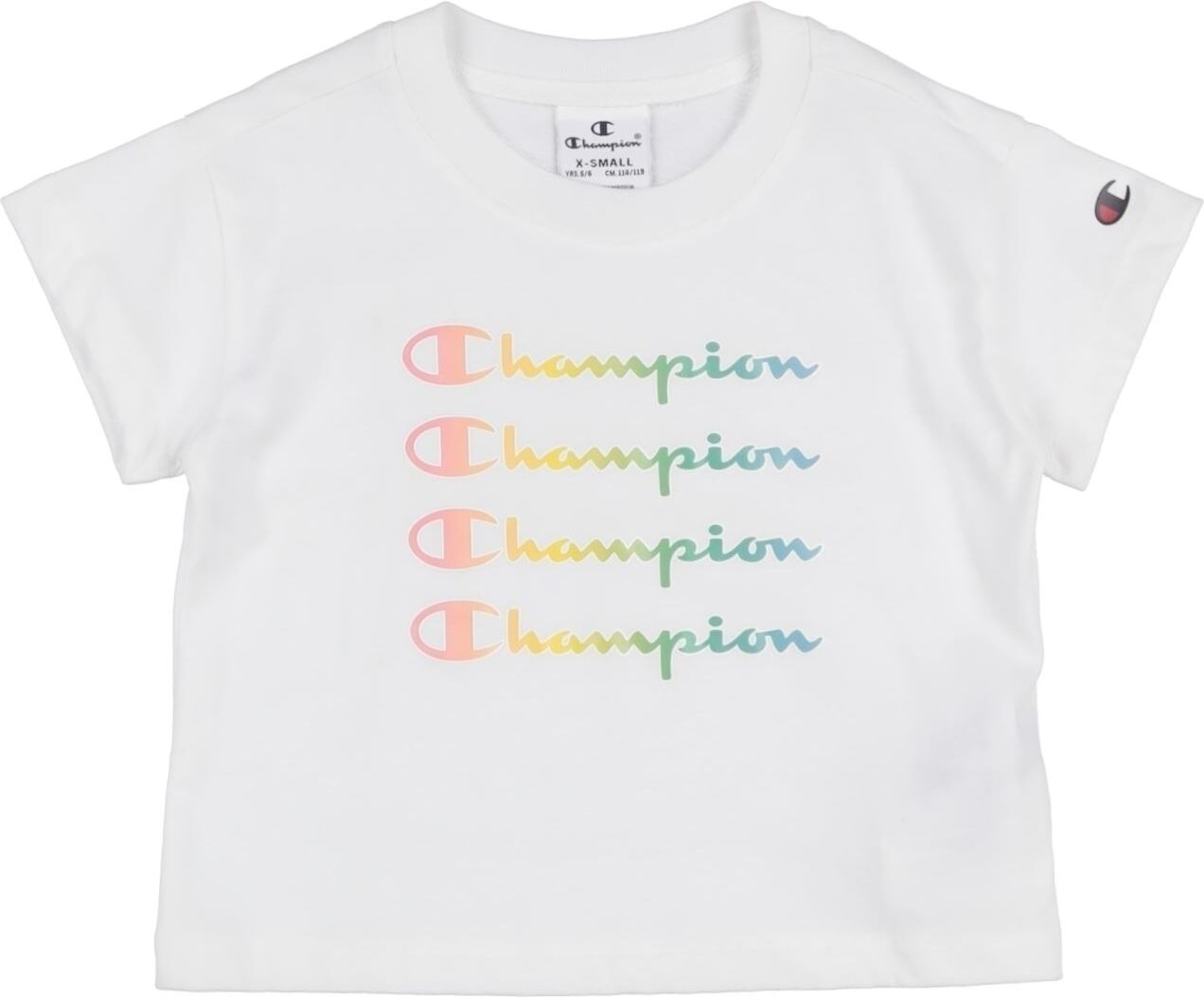Champion Camiseta Chica Blanco 3,5,7 Chica