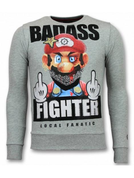 Local Fanatic Mario trui fight club sweater