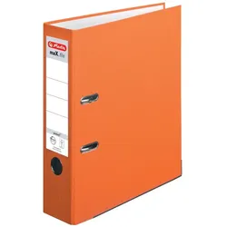 Herlitz Ordner maX.file protect A4 8cm orange