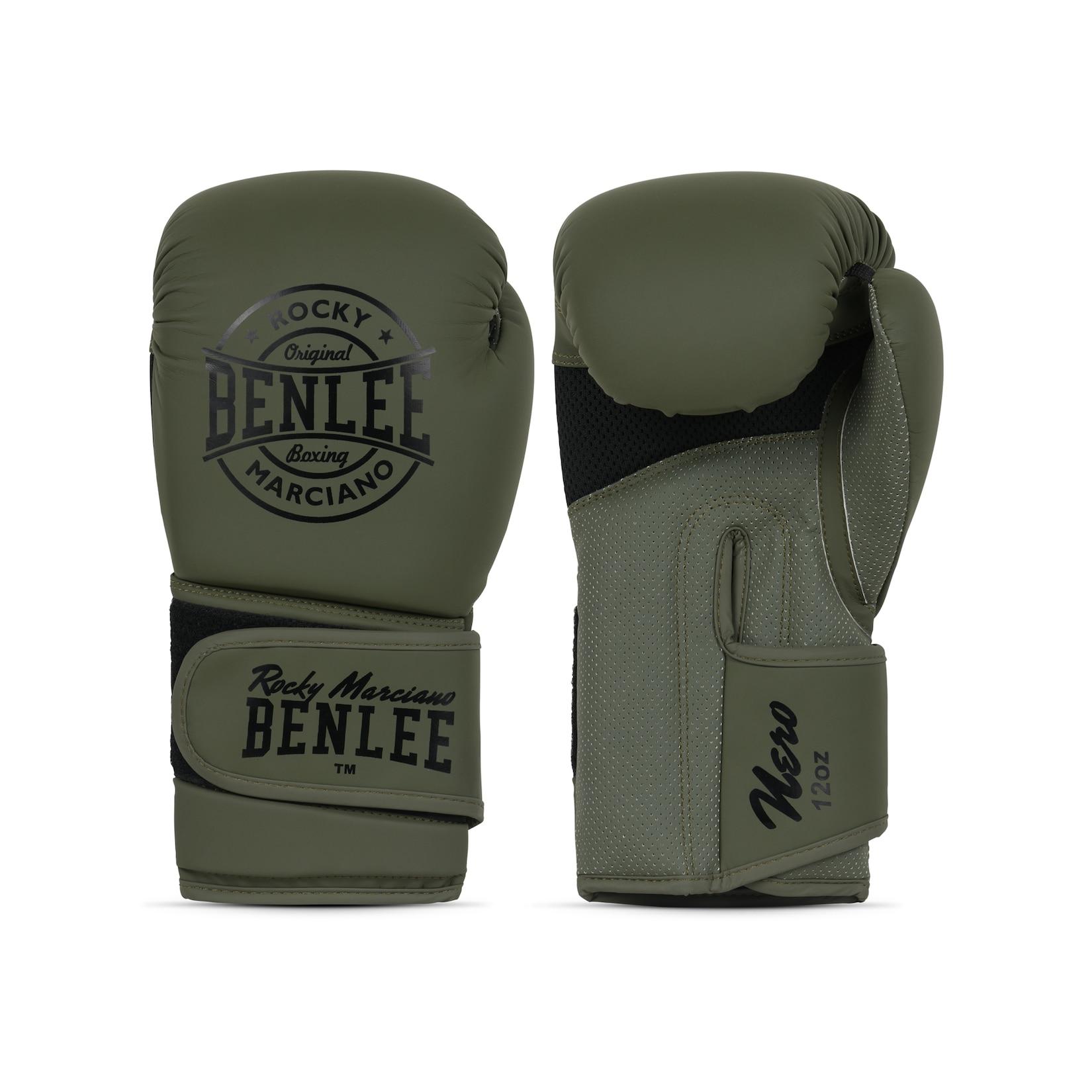 BENLEE Boxhandschuhe aus Kunstleder NERO