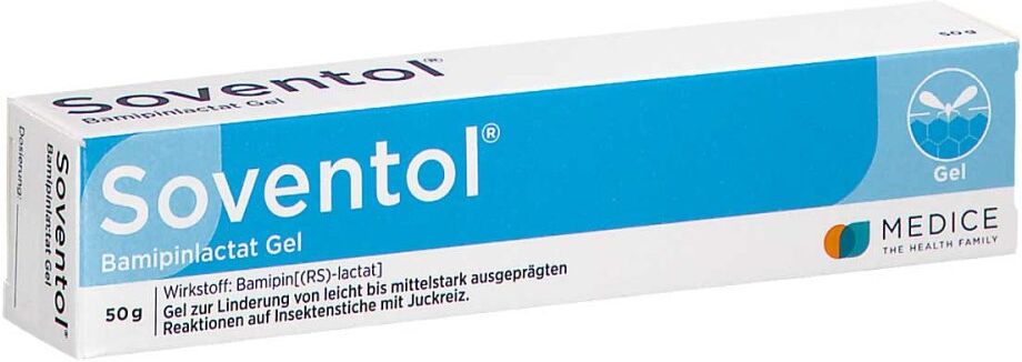 Soventol Bamipinlactat Gel 50g