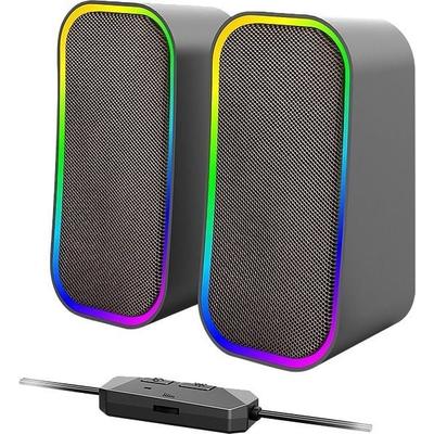 SPEEDLINK TOKEN RGB Gaming Stereo Speaker, black