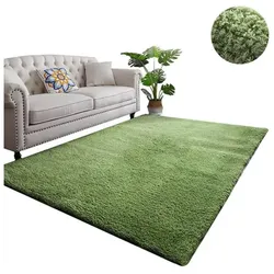 Strado, Teppich, Alpaka-Teppich 100x150 AlpacaGreen (Grün) universell (100 x 150 cm)