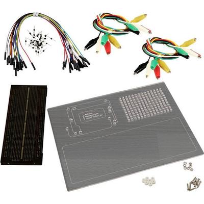 Joy-it Breadboard Set Breadboard Entwicklerkit Polzahl Gesamt 830 (L x B x H) 21 x 22.5 x 7 cm 1 St.