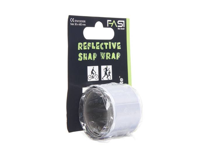 Fasi Snap Wrap Reflexarmband Weiss 30 × 40 cm