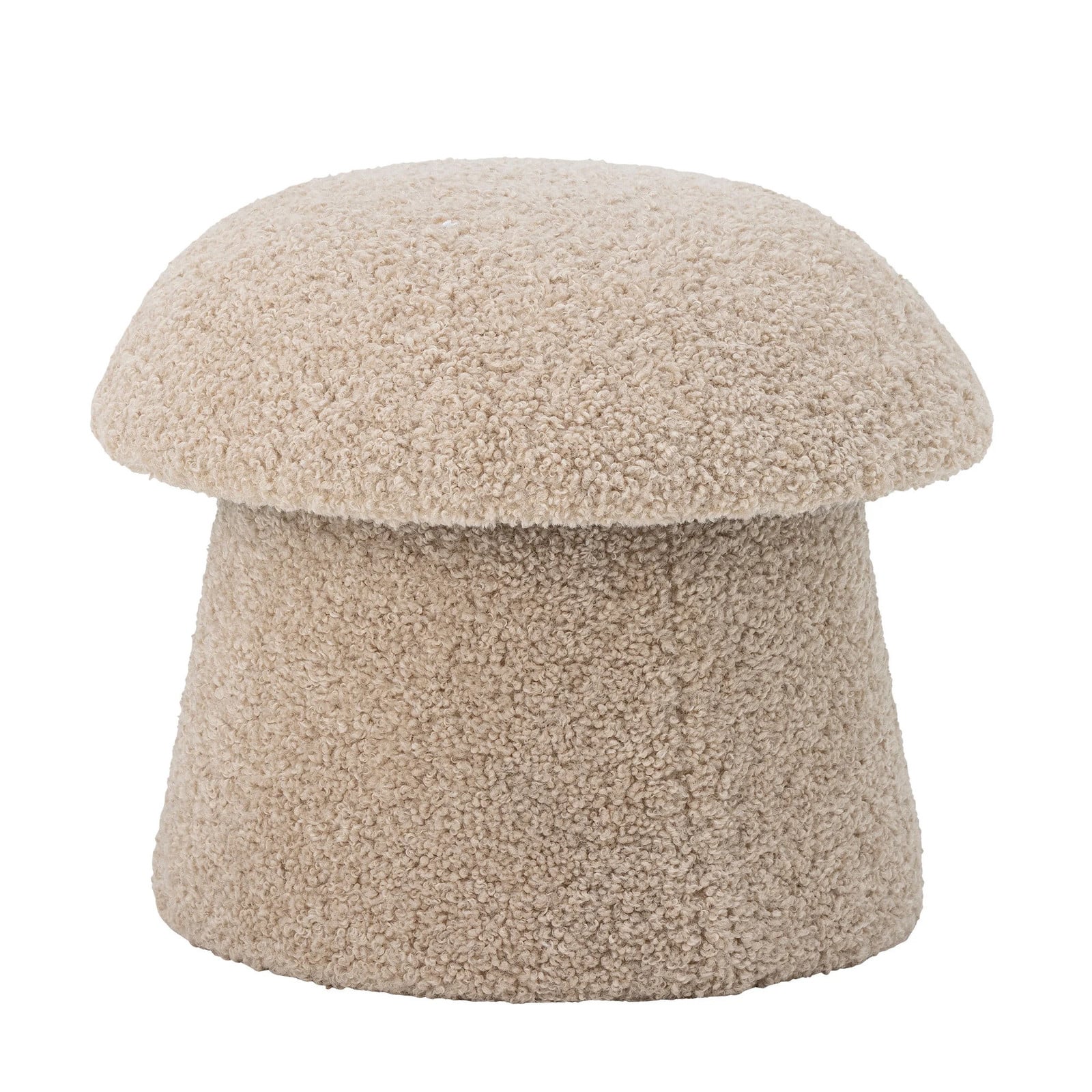 Bloomingville Bocca poef - Beige boucle