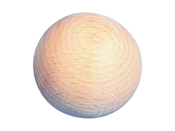 Rayher Rohholz-Kugeln Ungebohrt 8 cm ⌀