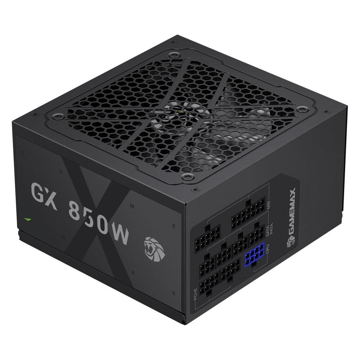 GameMax Zasilacz Power Supply, 80 PLUS, Gold | GX 850GF | 850 W (850 W) (GX 850GF)