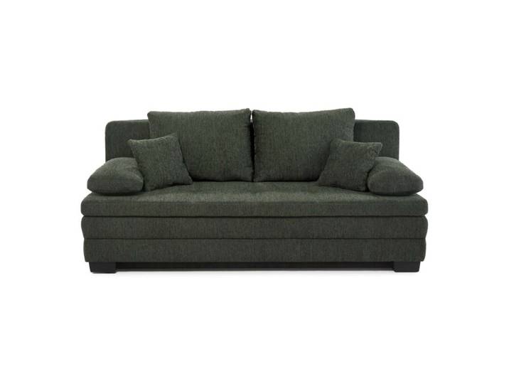 Trendstore Jonah Schlafsofa mit Bettkasten - Chenille dunkelgrü
