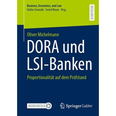 DORA und LSI-Banken, Taschenbuch von Oliver Michelmann, Springer Fachmedien Wiesbaden GmbH, 978-3-658-51101-2
