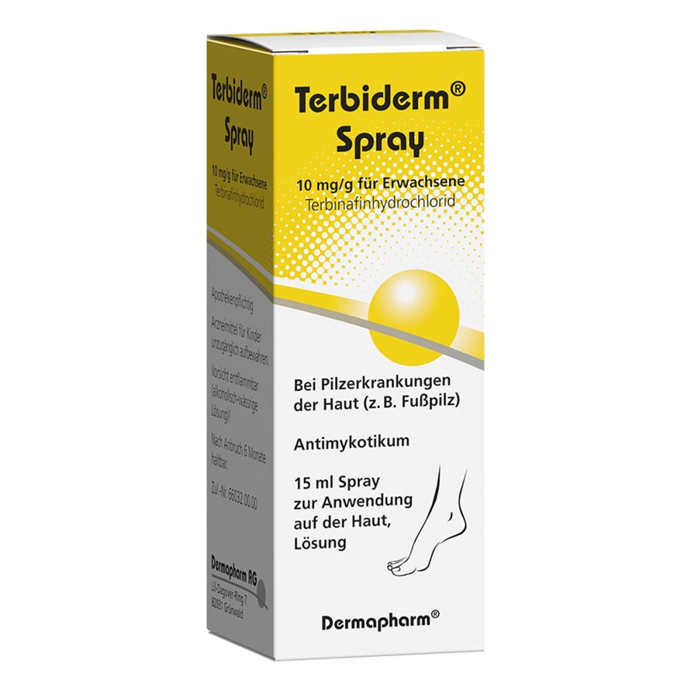 DERMAPHARM AG Terbiderm 10mg/g für Erwachsene 07646805