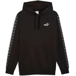 PUMA Herren Kapuzensweat ESS TAPE Hoodie FL, Größe S in Schwarz Schwarz