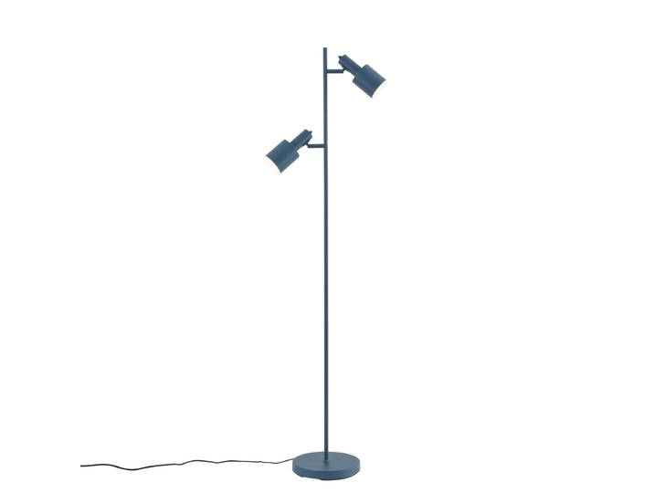 Lampadaire moderne bleu 2 lumières - Stijn