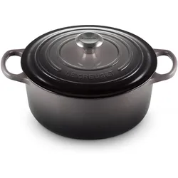 Le Creuset Signature 28 cm rund, Pfanne + Kochtopf, Grau