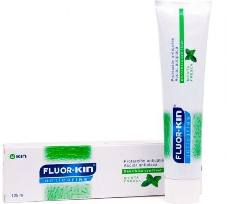 Kin Fluor Kin Anticaries Pasta Dentífrica Menta 125 ml