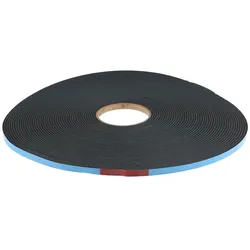 RS PRO, Klebeband, Schaumstoff Klebeband doppelseitig, Schwarz, Stärke 3.2mm, 9mm x 31m (9 mm)
