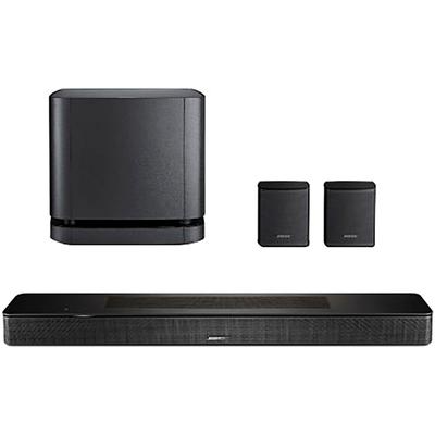 BOSE Soundbar "Set: Smart Soundbar+Bass 500+Rear Speaker", schwarz, B:69,4cm H:5,6cm T:10,4cm, Lautsprecher, Topseller