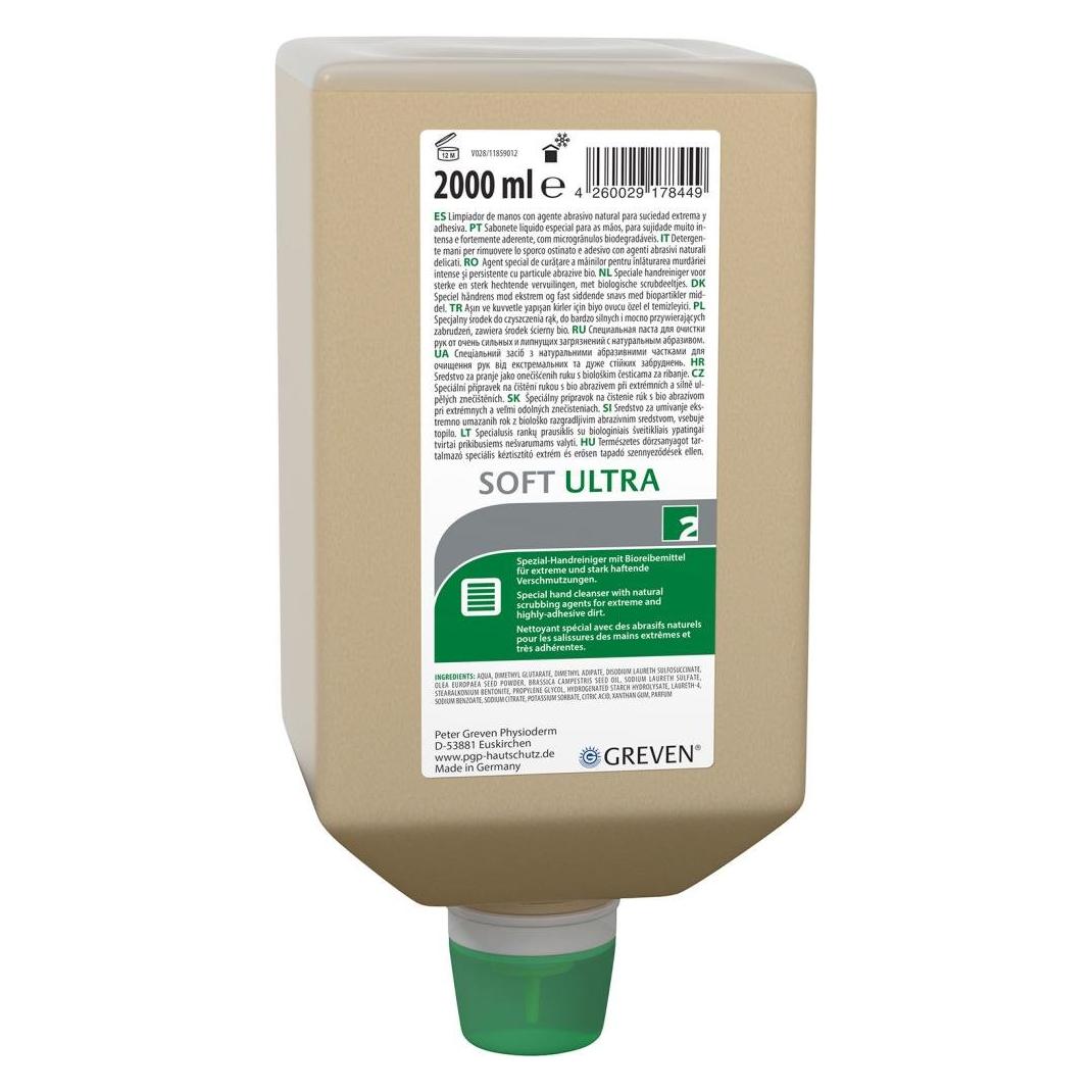 PGP Spezialhandreinigung GREVEN SOFT ULTRA 2 l (Flüssigseife, 2000 ml) (14125008)