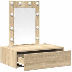vidaXL, Schminktisch, Husenborn (mit LED) (40 x 60 x 70 cm)