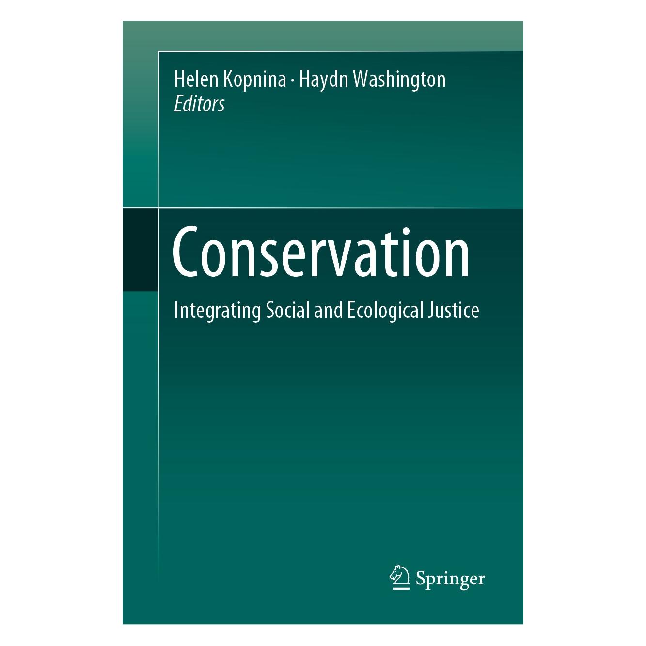 Springer Conservation (Englisch, Hardcover, Haydn Washington, Helen Kopnina) (9783030139049)