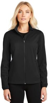 Port Authority L717 Women's Active Soft Shell Jacket in Deep Black size XXL   Polyester
