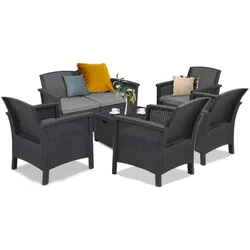 Venus II Big 6-Personen-Gartenmöbel-Set