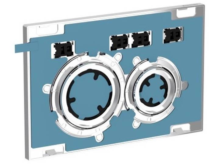 Geberit Bed.pl. Sigma21\, Voor 2-Toets-Spoeling