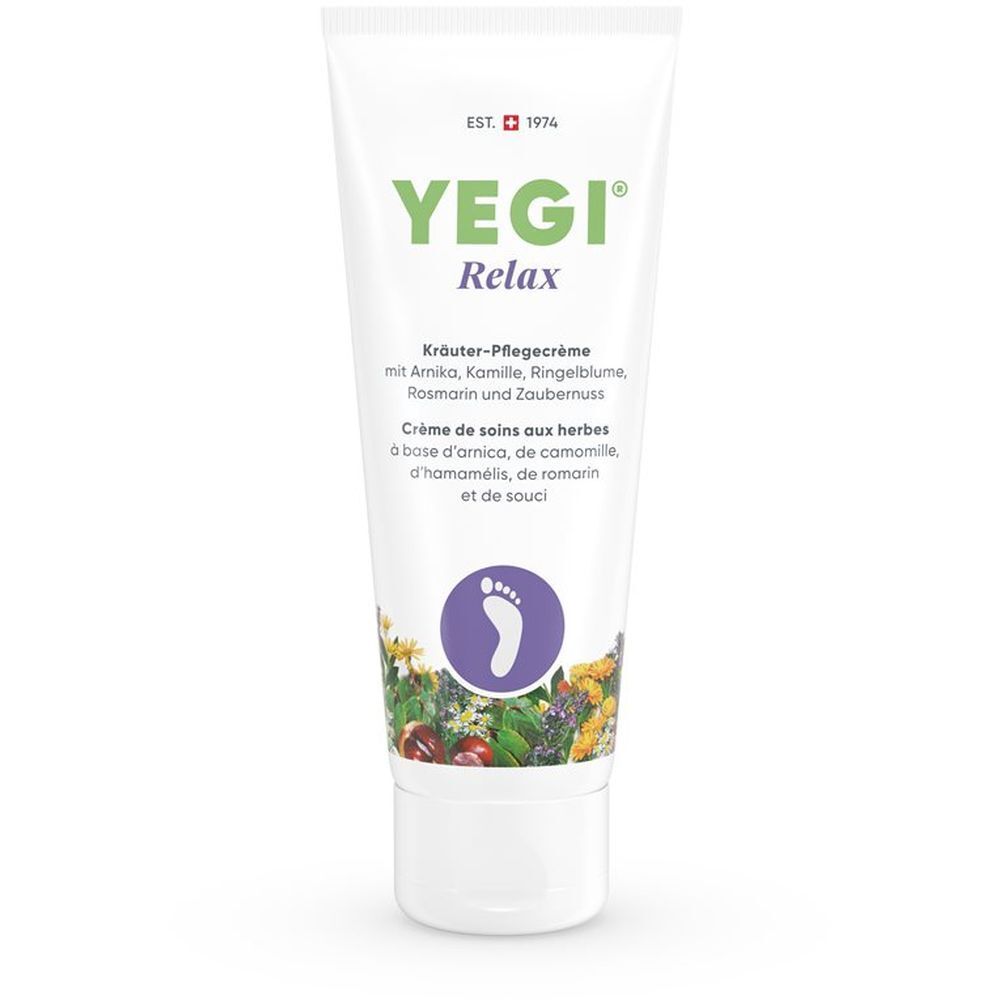 Yegi Relax Kräutercreme Tb 75 ml Beutel
