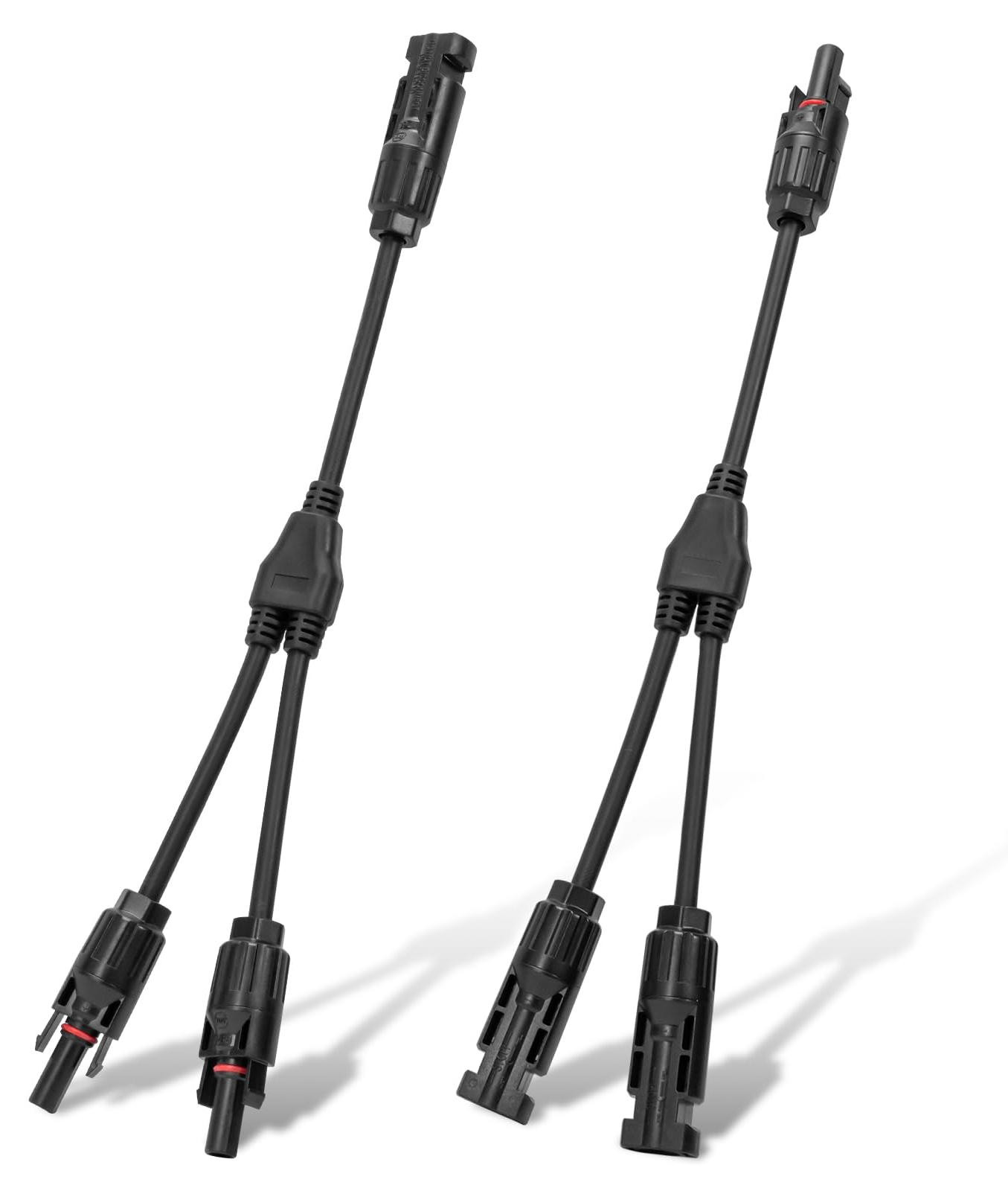 Selius Y-stekker zonnekabel Y-verdeler adapter voor zonnepanelen