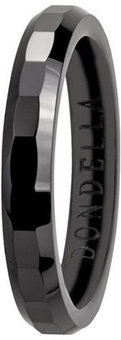 DONDELLA Ceramic Single Black Ring (3mm)