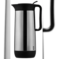 Helios Isolierkanne CONTUR PUSH 1,0 l mattiert