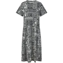 Kleid Isa Green Cotton schwarz, 40
