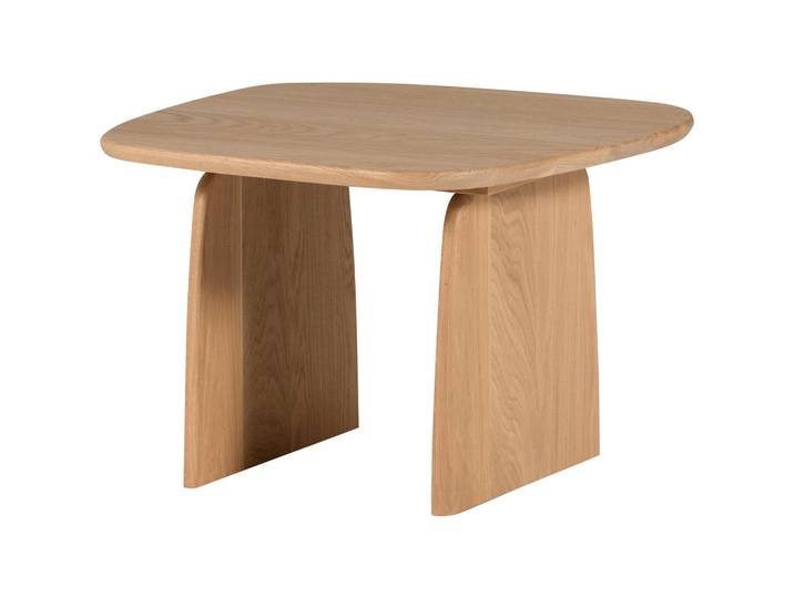 Livetastic Couchtisch Tablo, Eiche, Holz, Eiche, massiv, organisch, Wange, 60x40x60 cm, einfacher Aufbau, Wohnzimmer, Wohnzimmertische, Couchtische