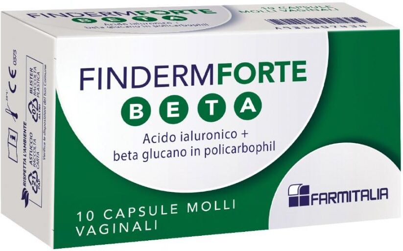 Finderm Forte Beta 10 Capsule Molli Vaginali