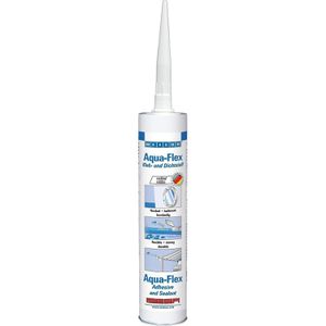 WEICON Dichtmasse Aqua-Flex, 310ml, universal, weiß, für innen & außen, wasserdicht