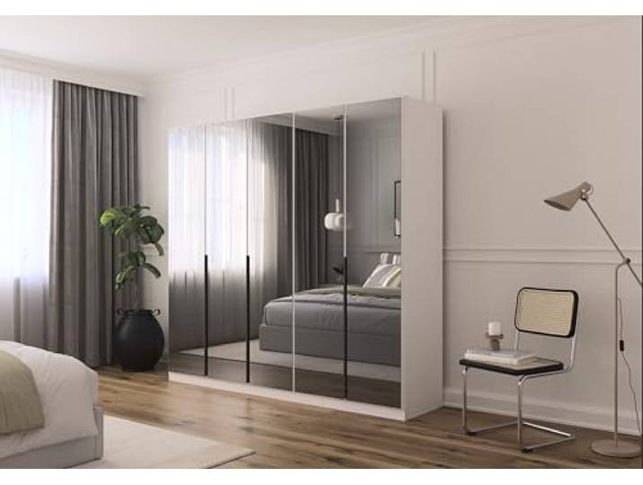 Rauch Möbel Skyla, Kleiderschrank, Farbe Weiß, Breite 226 cm