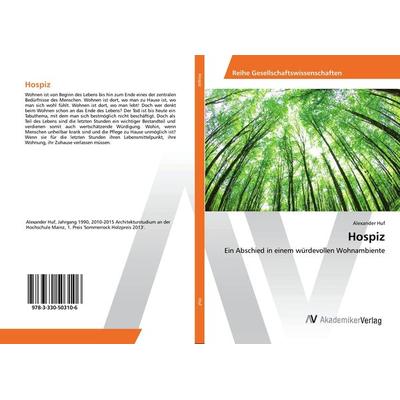 Hospiz, Taschenbuch von Alexander Huf, AV Akademikerverlag, 978-3-330-50310-6