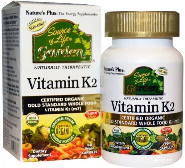 Natures Plus Garden Vitamin K2 60 VCaps