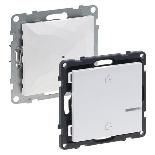 Legrand SEANO with Netatmo Unterputz-Gateway, Funk-Gateway, Master-Switch Kommen/Gehen, LED-Batterie (765630)