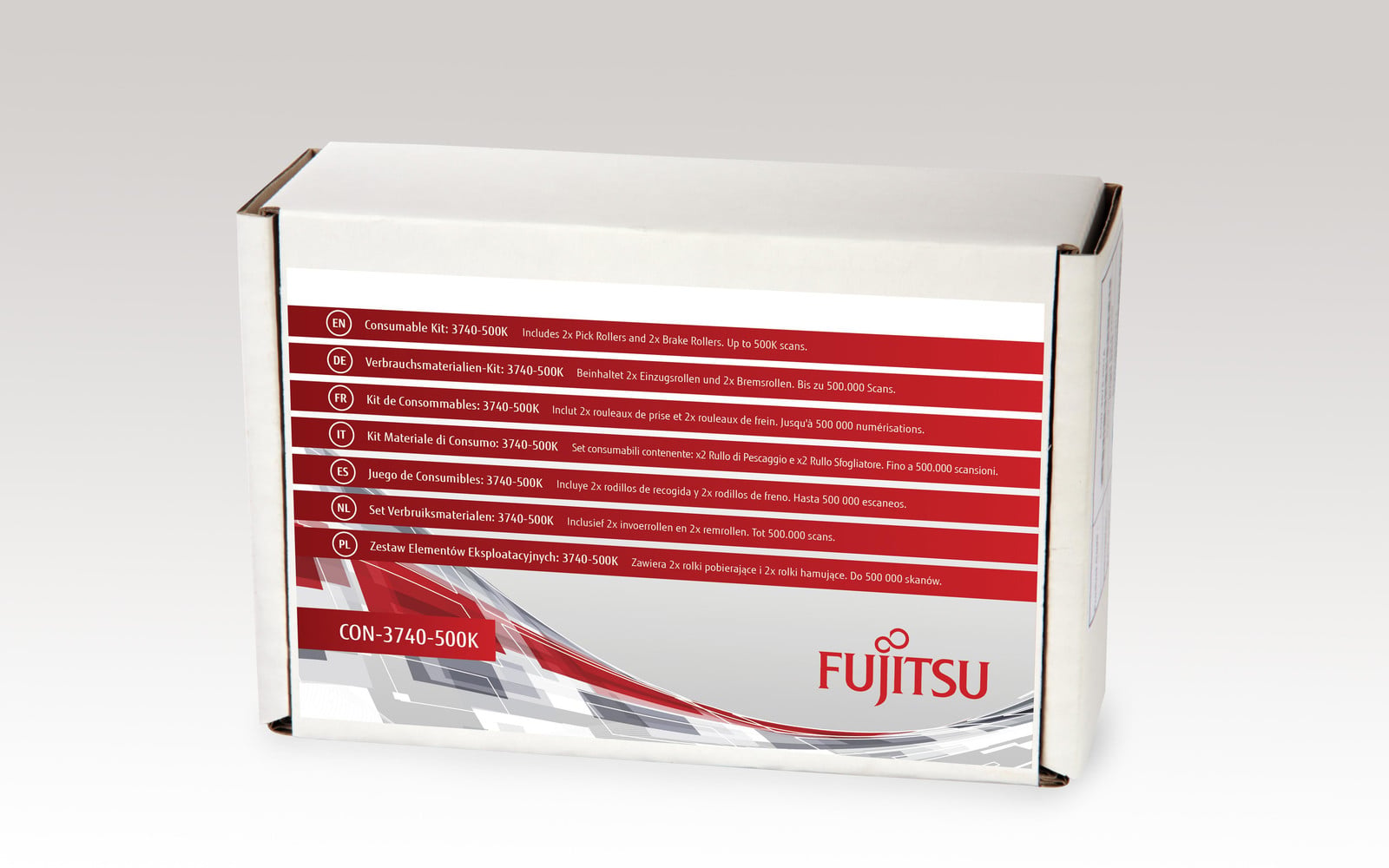 Fujitsu Verbruiksmateriaalset CON-3740-500K Onderhoudseenheid