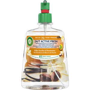 Airwick Raumduft Active Fresh, Duftspray, 228ml, Nachfüller, aerosolfrei, Süße Vanille & Sheabutter